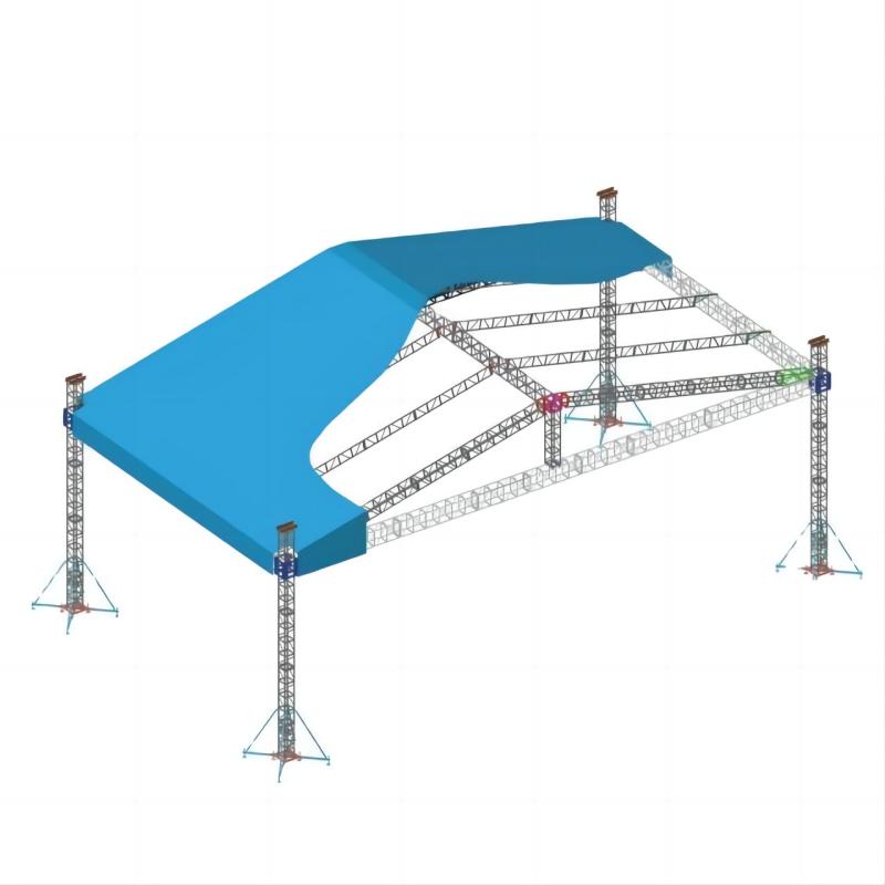 Aluminum Trusses for Roof Truss Stage 12x6x9m