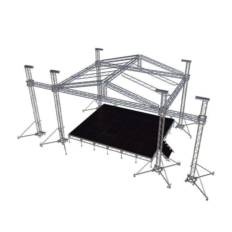 Hot sale  Aluminum lighting roof truss 70x60x26ft