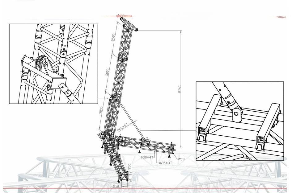 sound truss tower