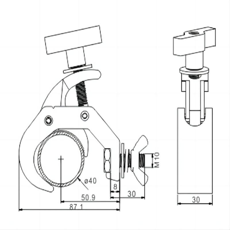 clamp truss