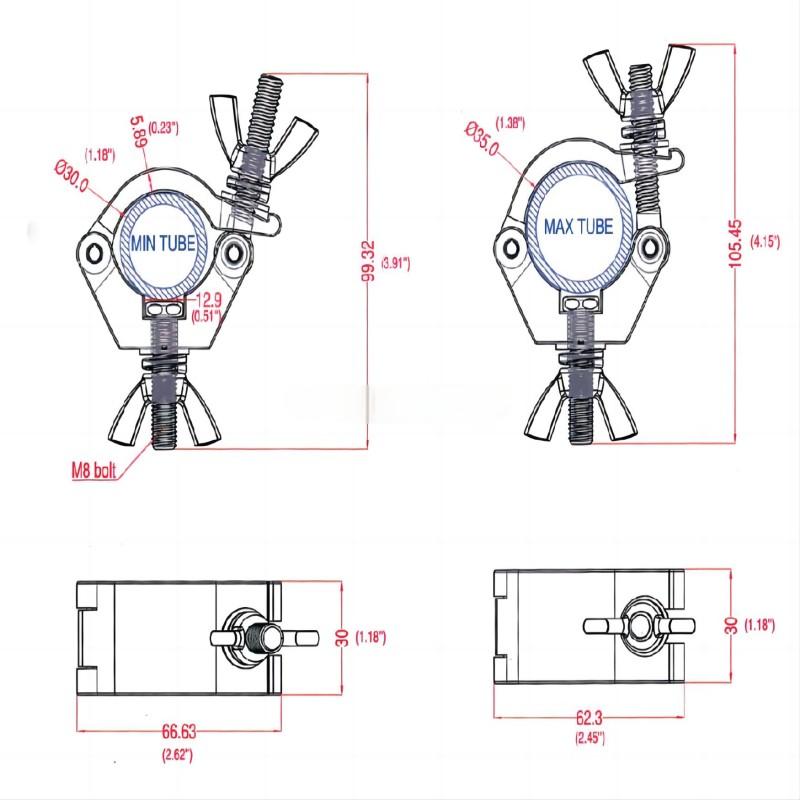 Truss Light Duty Clamp