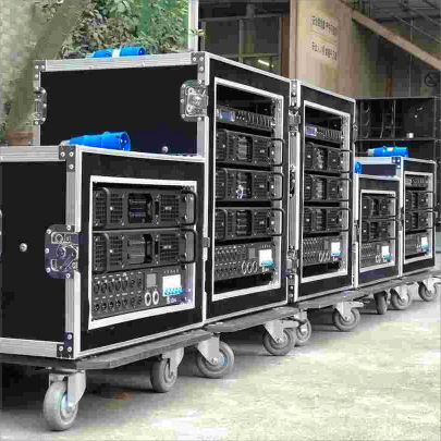 Flight Case de producción personalizada para equipos de conciertos