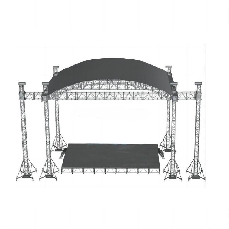 Curved Truss Concert Stage