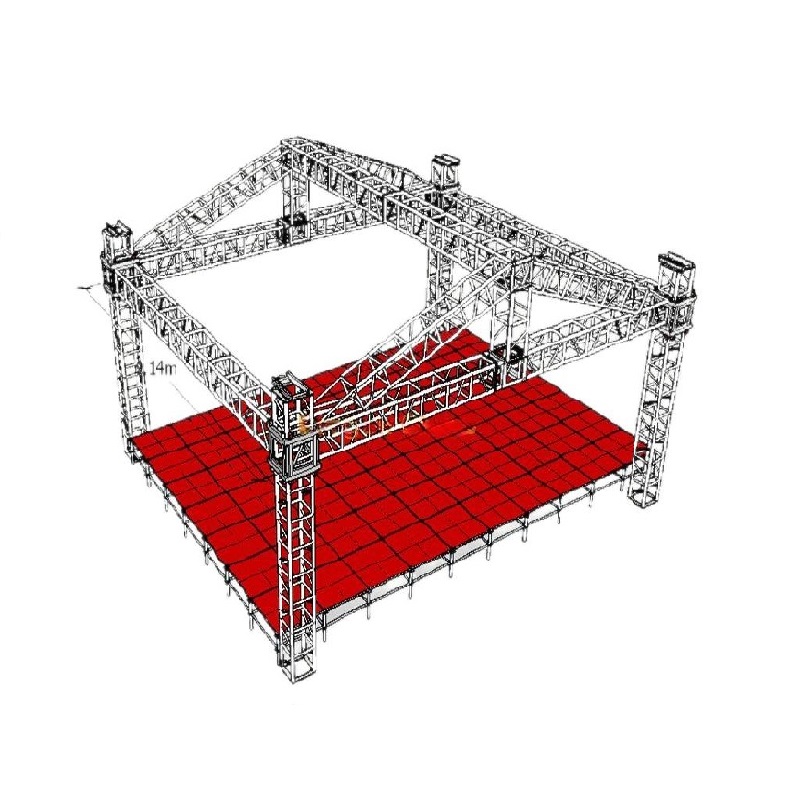 Aluminum Truss Stage System