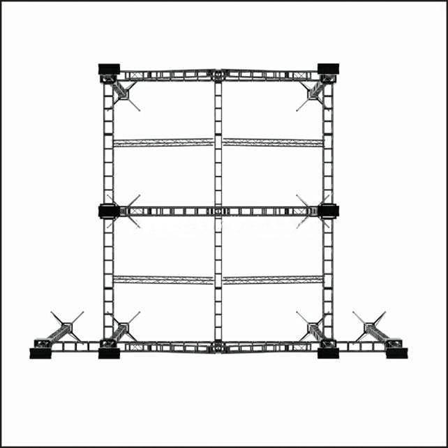 aluminum roof truss 